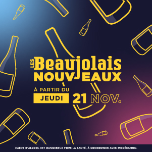 Cave saut de bouchon Beaujolais Beaujolais nouveau beaujolais nouveau 2024 vins rouge évenement dégustation