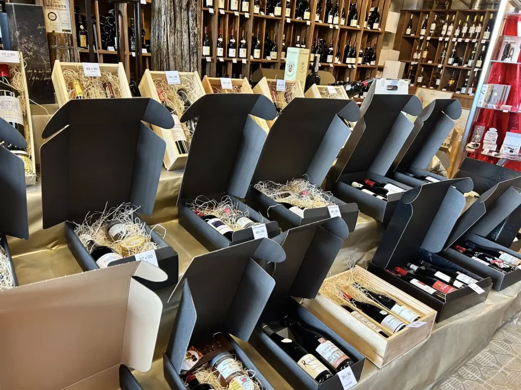 Cave saut de bouchon coffret cadeaux coffret gourmand