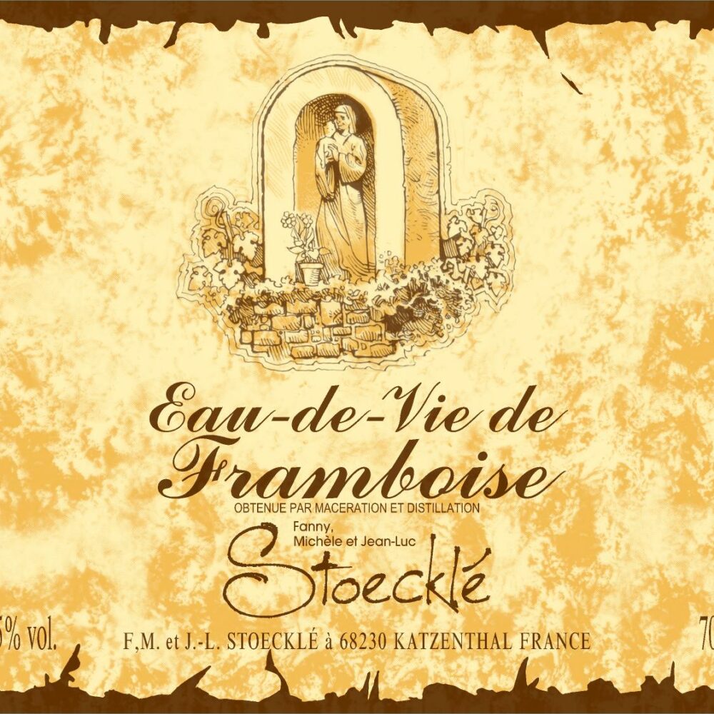 Eau de vie de Framboise - Domaine Stoecklé - 70 cl