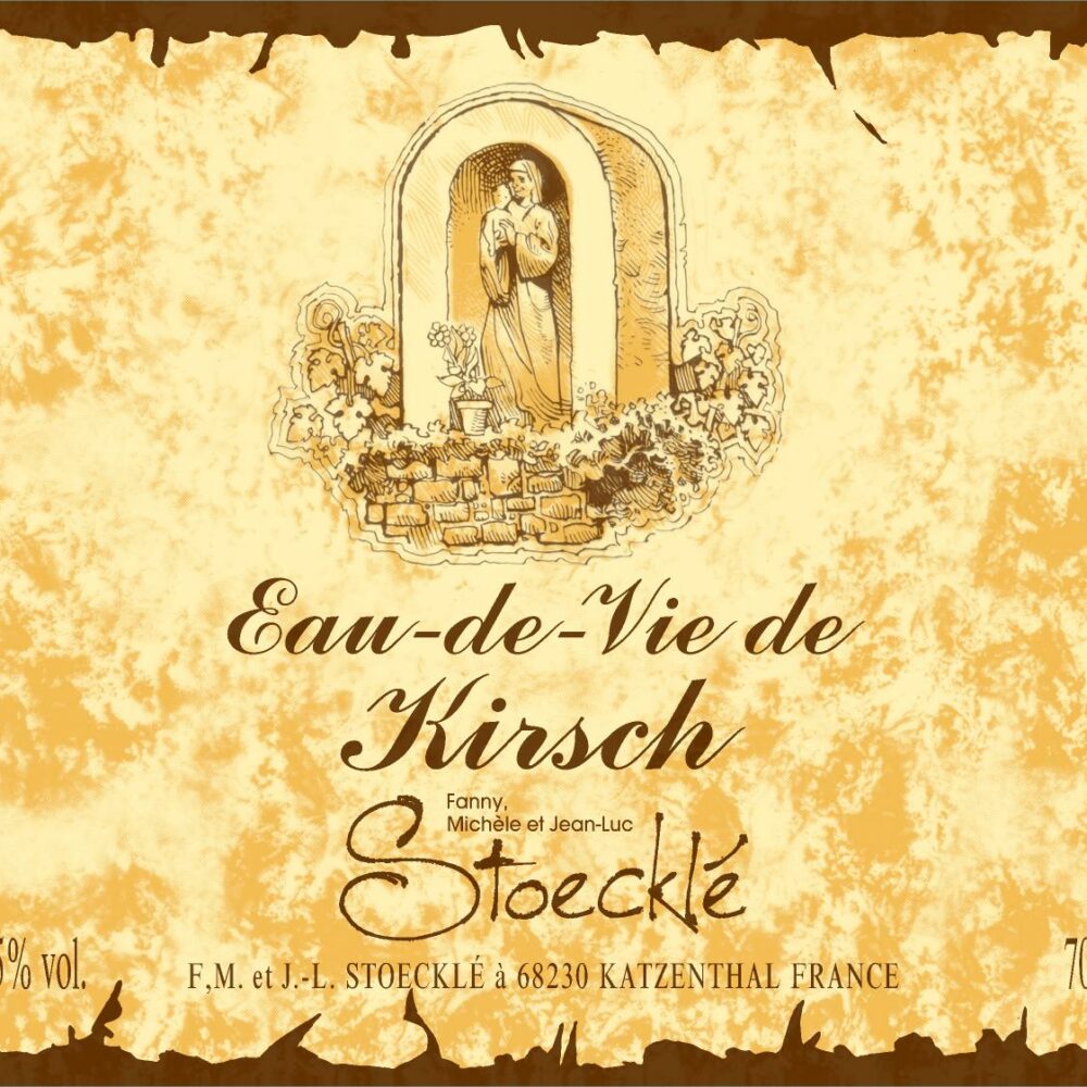 Eau de vie de Kirsch - Domaine Stoecklé - 70 cl