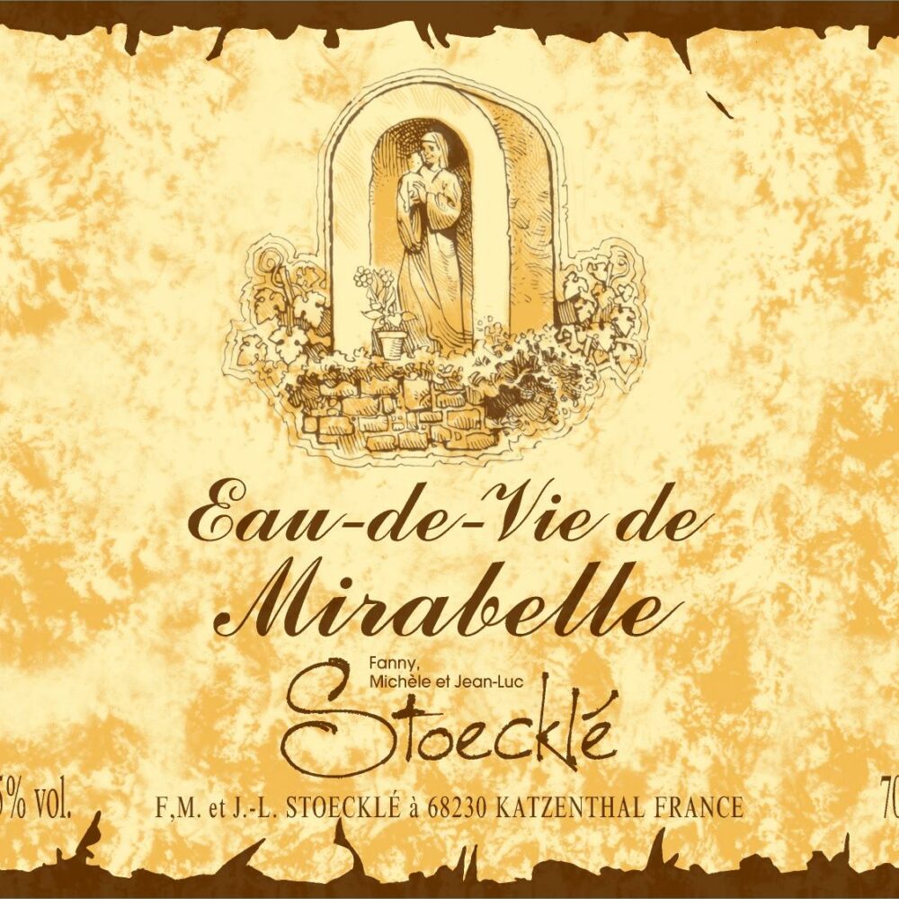 Eau de vie de Mirabelle - Domaine Stoecklé - 70 cl