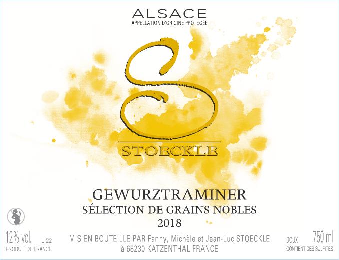 Gewurztraminer sélection grains nobles - Domaine Stoecklé - 50 cl