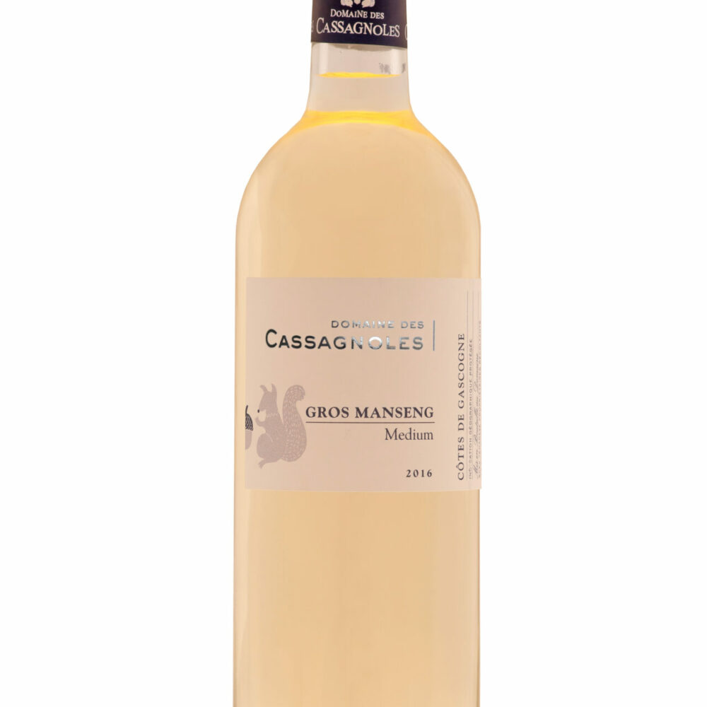 Gascogne Gros Manseng Médium - Domaine des Cassagnoles - 75cl