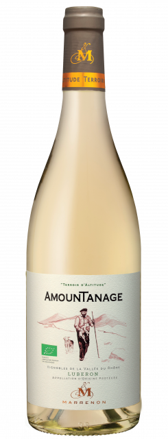 Lubéron blanc « Amountanage » – Marrenon Terroir d’Altitude - 75cl