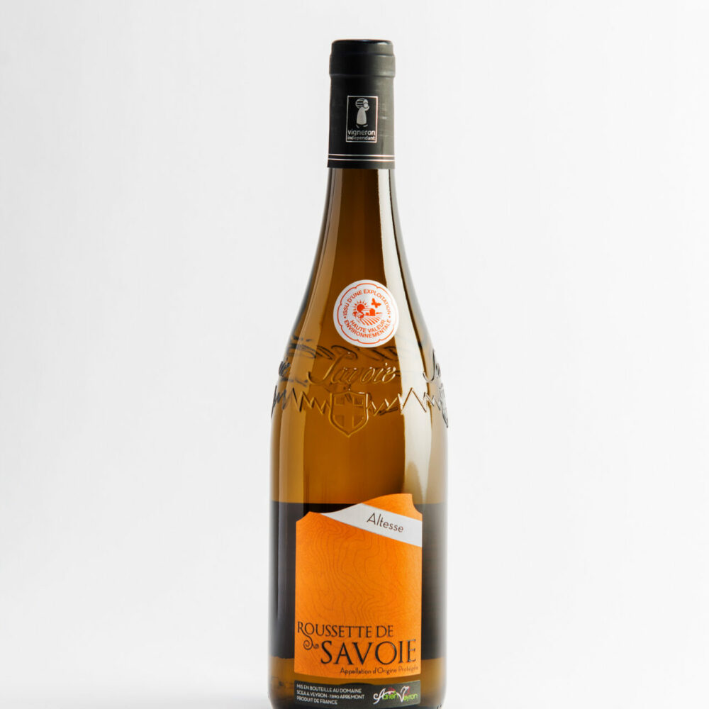 Roussette de savoir domaine adrien veyron vin blanc de savoie